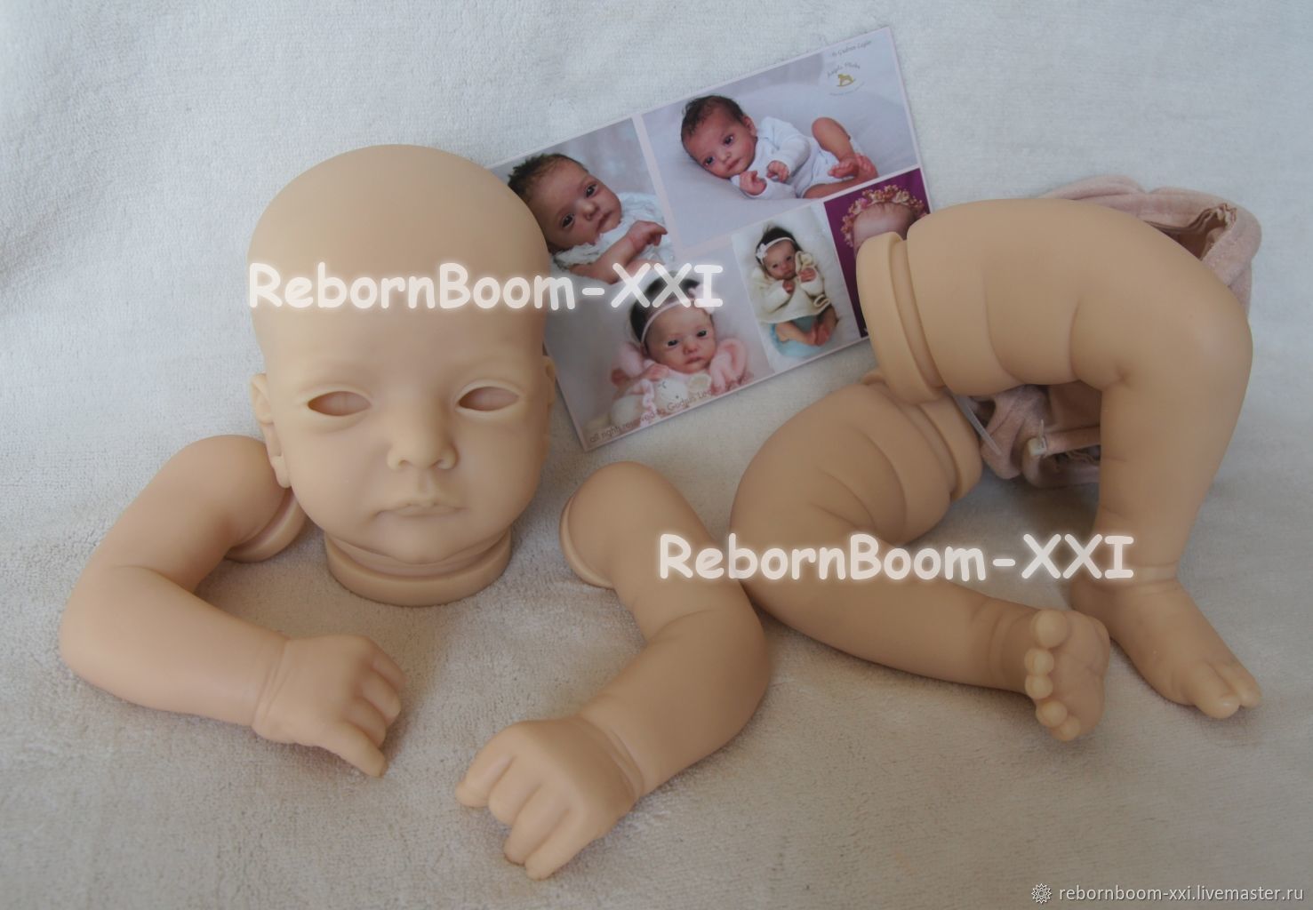 Baby Products Kit For Newborn - 19 inch ongeverfde kit Ana Reborn