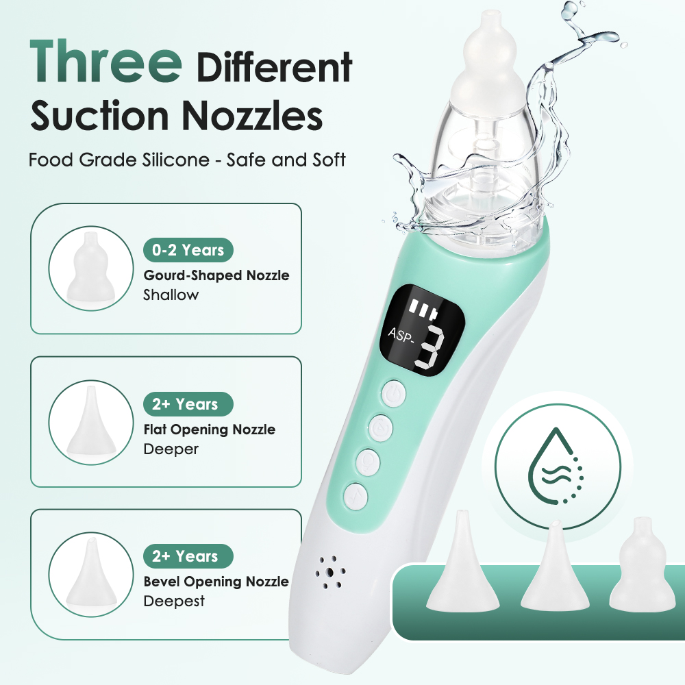 Elektrische neuszuiger voor ba - Baby Nose Cleaner recensie en prijs