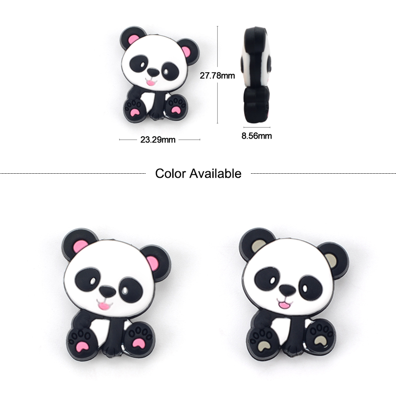 Panda Siliconen Kralen 5 stks/ - Baby Products 2 Years recensie en prijs