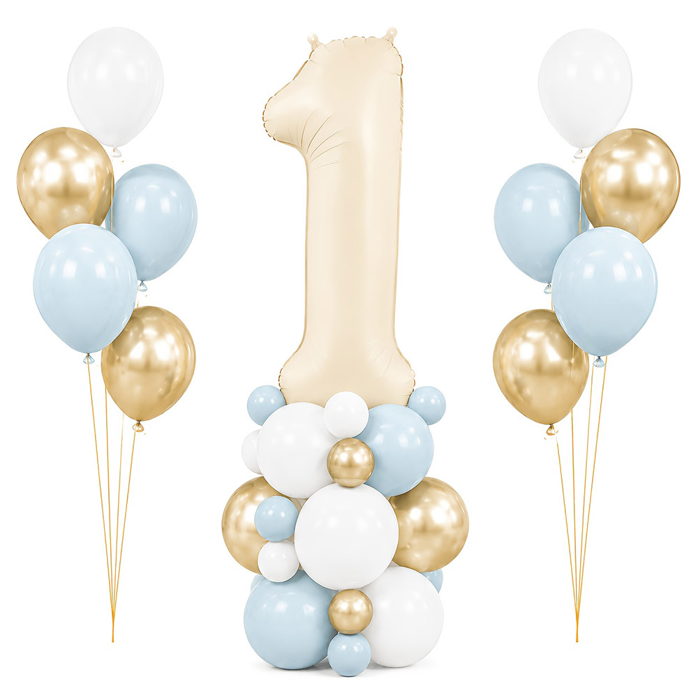 39 stuks crèmekleurige ballonn - Baby Products Lotion recensie en prijs