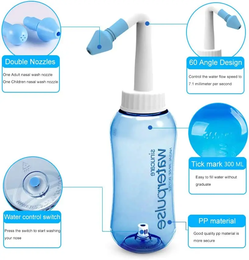 300ml 500ml neusdouche Spoelfl - Baby Nose Cleaner recensie en prijs