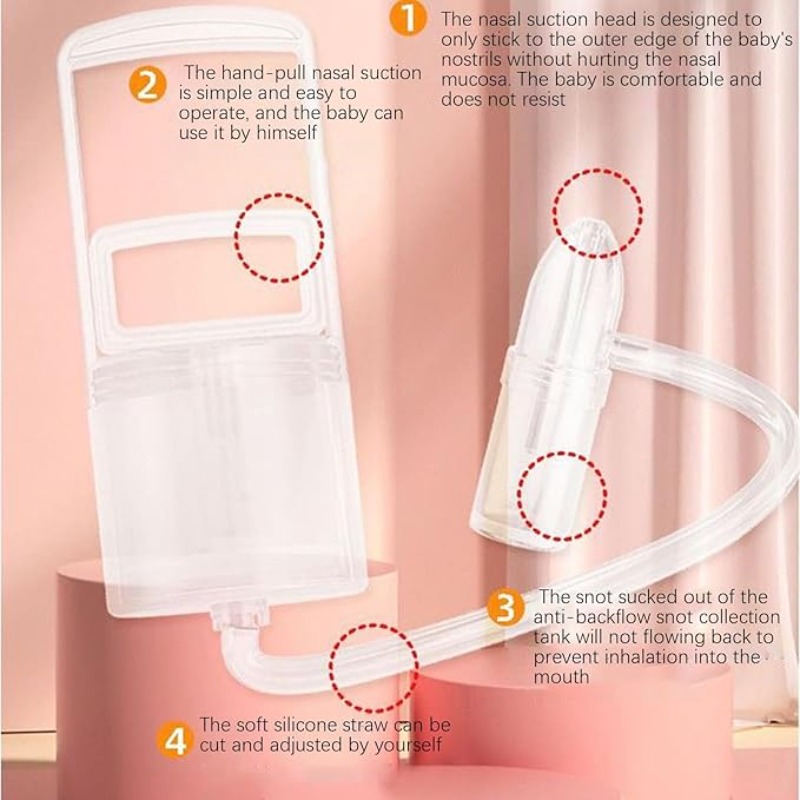 Handmatige neuszuiger voor bab - Baby Nose Cleaner recensie en prijs